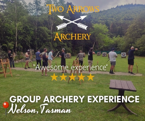 Group Archery and Axe Throwing in Nelson, Tasman