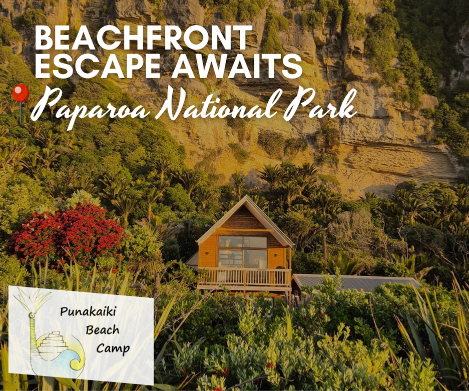 Punakaiki accommodation in a picturesque beachside setting beside the Paparoa National Park.
